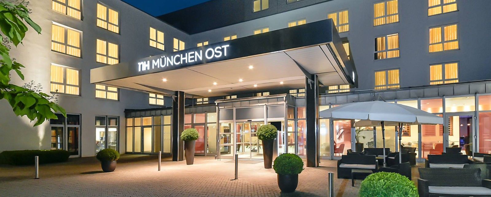 Nh Munchen Ost Conference Center Hotel Aschheim Exterior foto